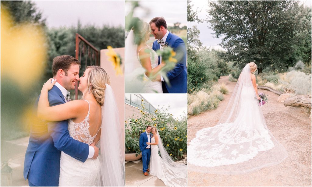 Shayla Cristine Photography captured some gorgeous photos of the newlywed couple outdoors before their wedding reception in Albuquerque New Mexico.